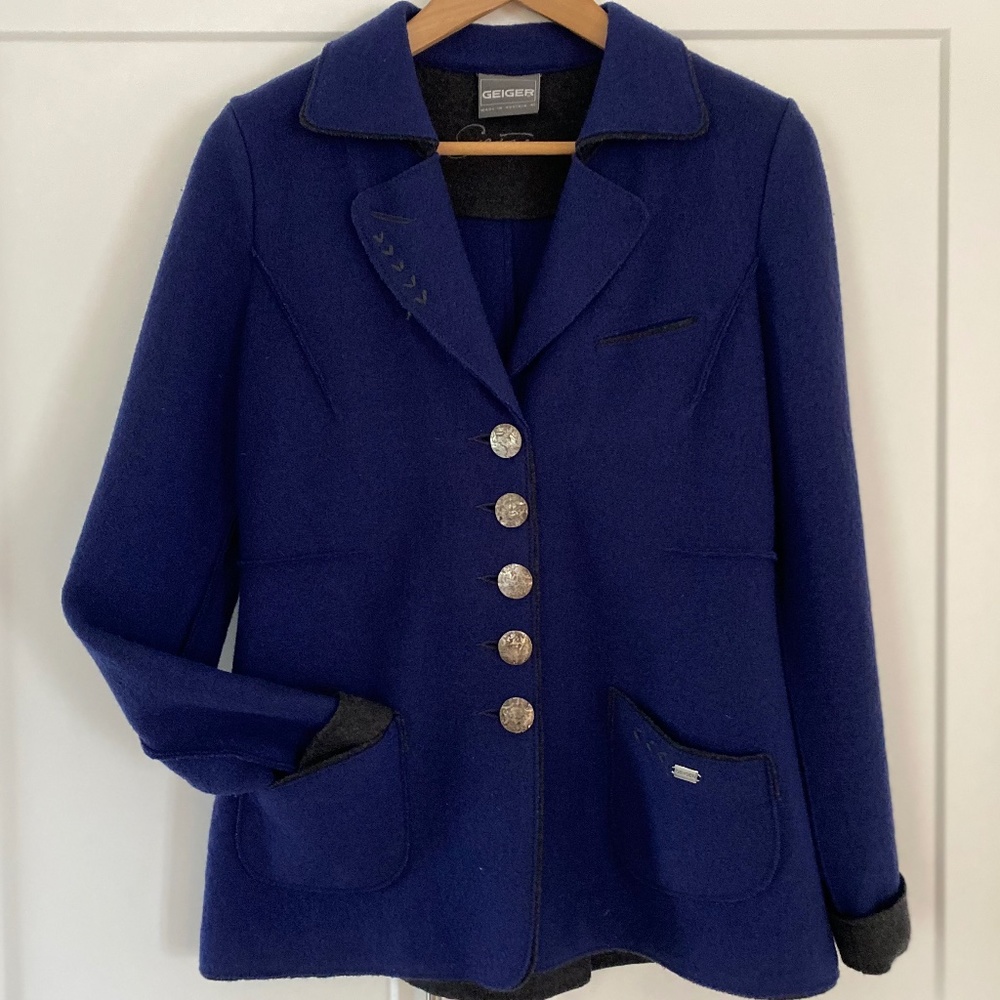 Geiger of Austria New Wool Blazer - EUC